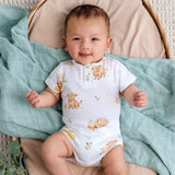 Highland Cows Short Sleeve Bodysuit