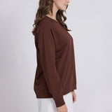 Stella + Gemma | Classic Sweat - Chocolate