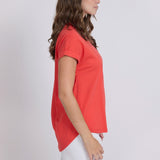 Stella + Gemma | Soho Cuff Crew - Red Rotation