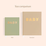 Fox & Fallow | Mini Baby Book - Sage