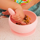 Annabel Trends | Silicone Suction Bowl - Blush