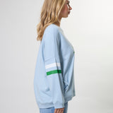 Stella + Gemma | Newport Pocket Sweat - Sky Blue Rotation