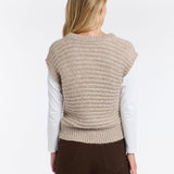 365 Days | Ellis Lurex Vest - Champagne