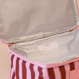 Fox & Fallow | Lunch Bag - Burgundy Stripe