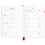 Fox & Fallow | 2027 A5 Horizontal Planner - Rosé Pinstripe