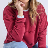 Foxwood | Signature Crew - Rhubarb Red
