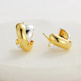 Zafino | Freya Hoop - Gold/Silver