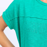 Foxwood | Throw On S/S Tee - Bright Green