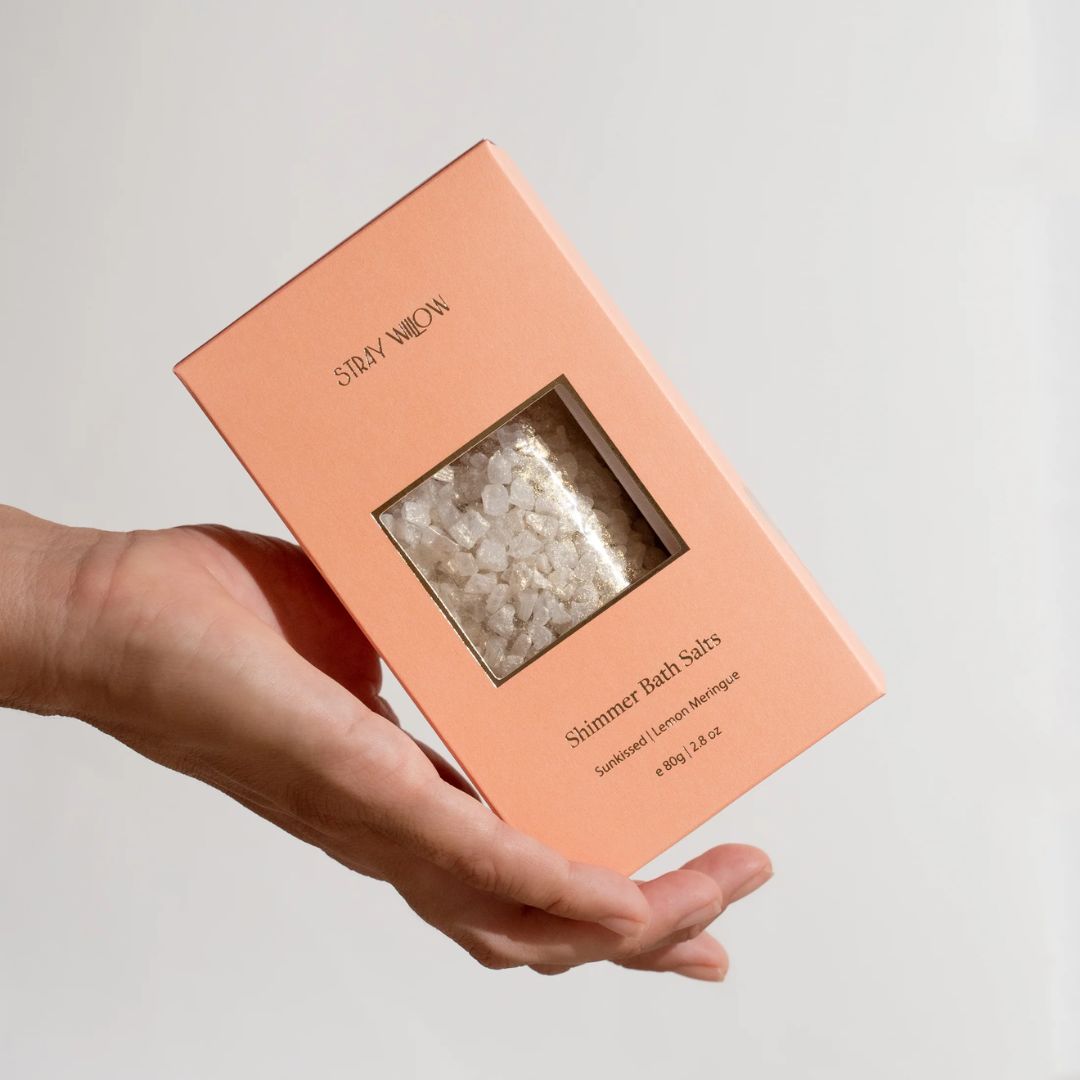 Stray Willow | Shimmer Bath Salts - Sunkissed