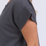 Foxwood | Hustler Tee - Charcoal