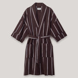 Hommey | Cotton/Ramie Robe - Chocolate