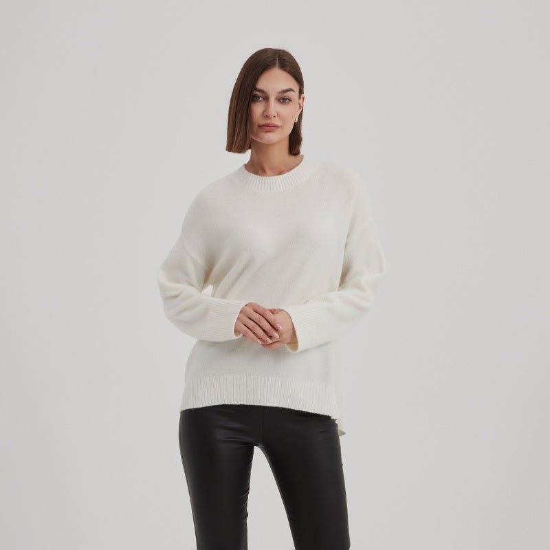 Tirelli | Basic Knit Sweater - Cream