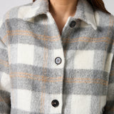 Stella + Gemma | Paige Shacket - Charcoal Check