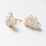 Zafino | Josephine Earring - Pearl/Gold