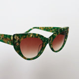 Maude X Mosey Me Ziggy Sunglasses - Emerald
