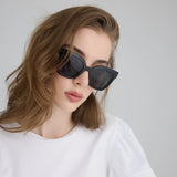 Captivated Eyewear | VALENTINA Sunglasses - Black