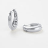 Zafino | Cleo Hoop Large - Silver