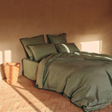 Hommey | Linen Quilt Cover - Spearmint