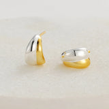 Zafino | Mia Huggie - Gold/Silver