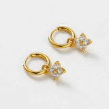Zafino | Ivy Mini Drop Earring - Gold