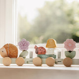Little Dutch | Fairy Garden Stacking Train Hedgehog