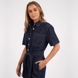 Foxwood | Lorena Jumpsuit - Indigo Denim