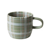 Robert Gordon | Cat's Pyjamas Mug - Sage & Blush Check