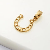 Zafino | Horseshoe Charm - Gold