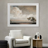 Countryside - 94x105cm - Framed Oak Print