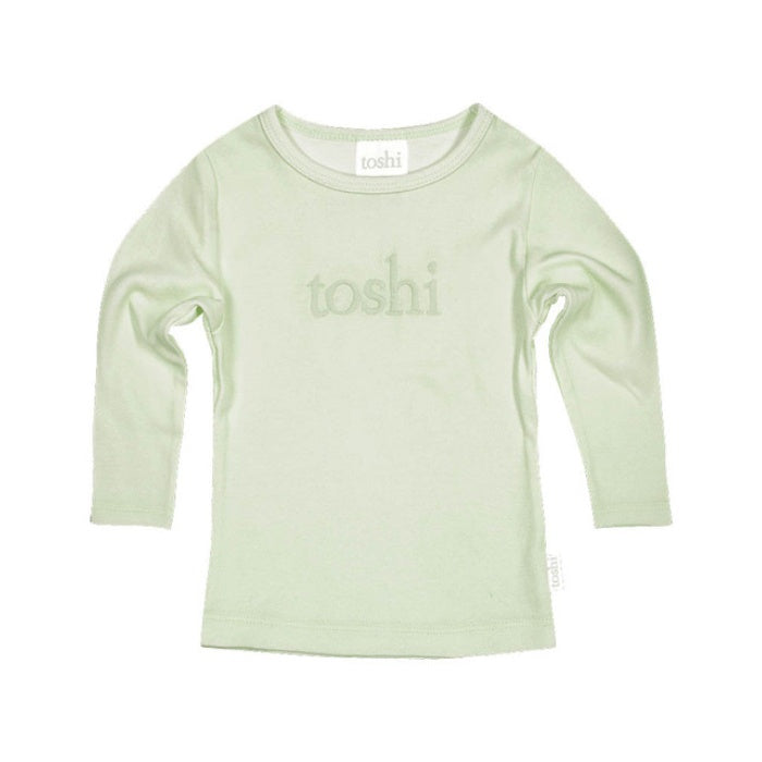 Toshi | Dreamtime Organic Tee L/S Logo - Mist