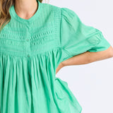 Elm | Monty SS Shirt - Gumdrop Green