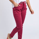 Elm | Margo Jogger - Maroon