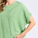 Elm | Holly Top - Forest Green