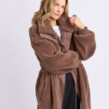 Foxwood | Bridie Oversized Jacket - Brown