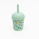 Chino Club | Mini Smoothie Cup & Straw 200ml - Skate