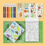 Tiger Tribe | Colouring Set - Dinosaurs