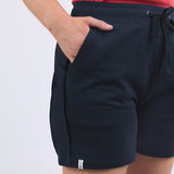 Elm | Maxwell Fleece Shorts - Dark Sapphire