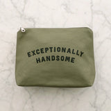 Exceptionally Handsome Wash Bag - Olive