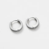 Zafino | Willow Huggie - Silver