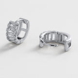 Zafino | Kira Huggie - Clear/Silver
