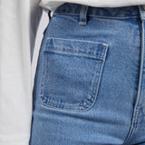 Foxwood | Sarah Wide Leg Jean - Light Blue