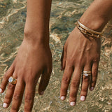 Fairley | Antique Gold Chain Bracelet