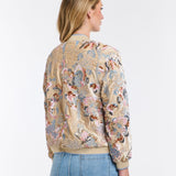 365 Days | Ivory Charm Bomber Jacket - Ivory