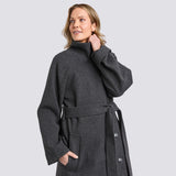 Elm | Caroline Coat - Grey Marle