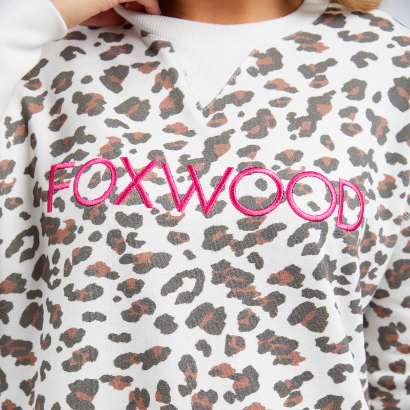 Foxwood | Simplified Crew - Leopard Print