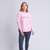 Foxwood | Simplified Metallic Crew - Bright Pink