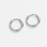 Zafino | Delilah Hoop Small - Silver