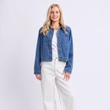 Elm | Essie Denim Jacket - Mid Blue Wash