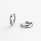 Zafino | Celeste Huggie - Silver