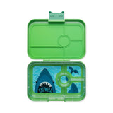 Yumbox | Tapas 4 Compartment Bento Box - Jurassic Green/Shark
